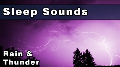 Calm your mind and improve your sleep with yo. . Rain and thunder sounds for sleeping 2 hours